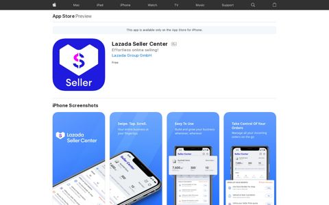 ‎Lazada Seller Center on the App Store