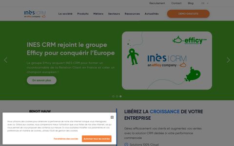 INES CRM : Logiciel CRM français et logiciel ERP pour PME ...