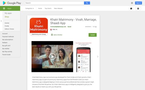 Khatri Matrimony - Vivah, Marriage, Shaadi App - Apps on ...