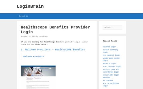 healthscope benefits provider login - LoginBrain