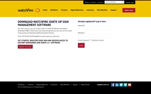 Download Watchfire Ignite OP Sign Management Software