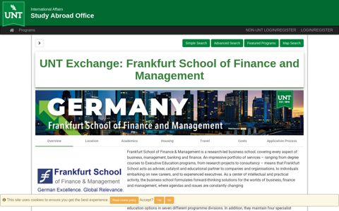 Frankfurt School of Finance and Management - Programs ...