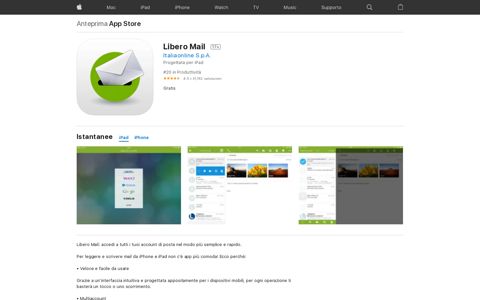 ‎Libero Mail su App Store