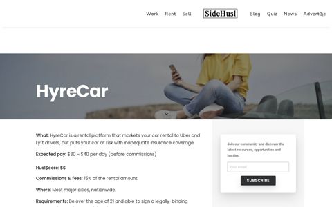 HyreCar Car-Owner Review | How it Works & What To Expect