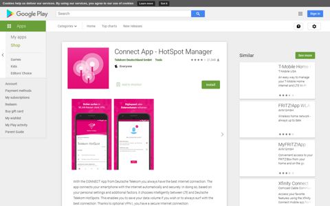 Connect App - HotSpot Manager - Apps on Google Play