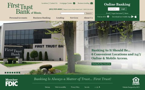 First Trust Bank of Illinois