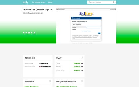 edkey.powerschool.com - Student and Parent Sign In - Edkey ...