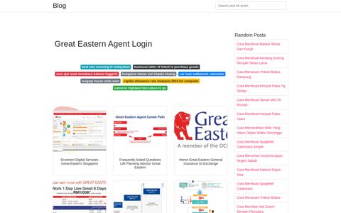 Great Eastern Agent Login - Blog
