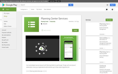 Planning Center Services - Apps on Google Play