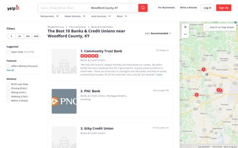 THE BEST 10 Banks & Credit Unions near Woodford County ...
