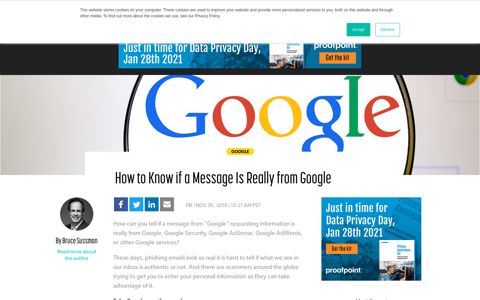 How to Know if a Message Is Really from Google - SecureWorld