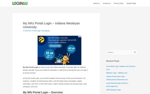 My IWU Portal Login - Indiana Wesleyan University - LoginDIY