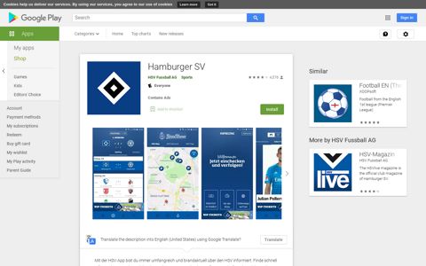 Hamburger SV - Apps on Google Play