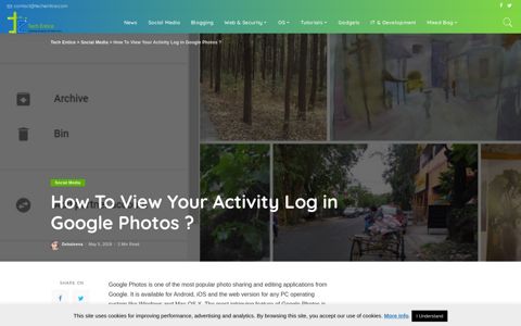 How To View Your Activity Log in Google Photos ? - Tech Entice