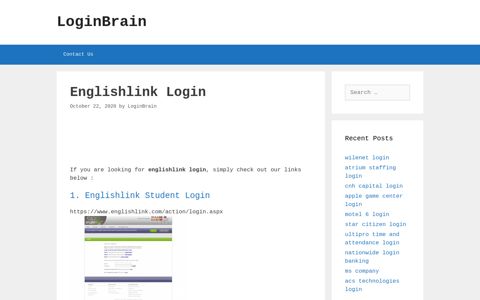 Englishlink - Englishlink Student Login - LoginBrain