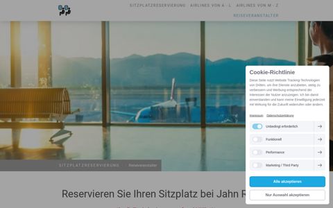 Ihre Sitzplatzreservierung bei Jahn Reisen - online