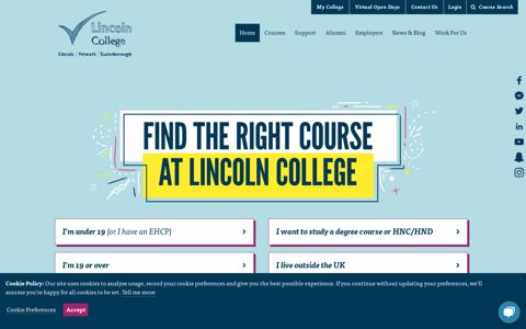 The Lincoln College Group, Lincoln College