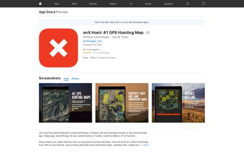 ‎onX Hunt: #1 GPS Hunting Map on the App Store