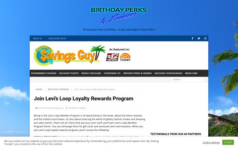 Join Levi's Loop Loyalty Rewards Program - South Florida ...