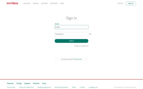 Login | Worldpay Online Payments