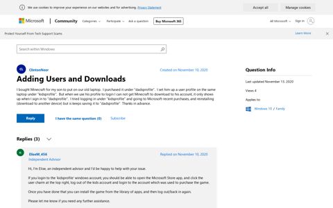 Adding Users and Downloads - Microsoft Community