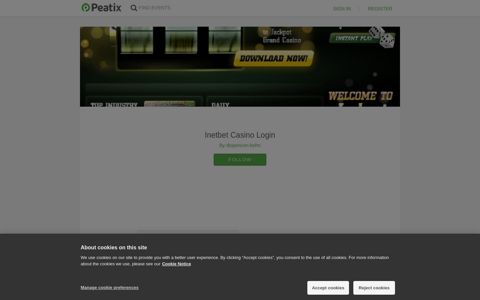 Inetbet Casino Login | Peatix