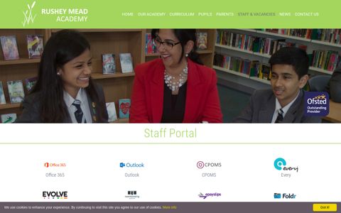 Staff Portal - Rushey Mead Academy | Leicester | TMET