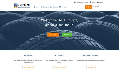 Euro-Tyre B.V. – The world of tyres is our world.