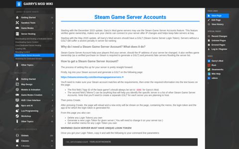 Steam Game Server Accounts - Garry's Mod Wiki