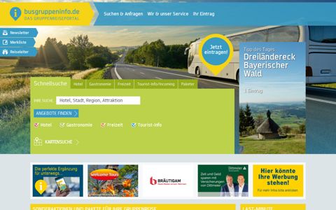 Busgruppeninfo.de - das Portal für Gruppenreisen ...