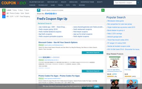 Fred's Coupon Sign Up - 11/2020 - Couponxoo.com