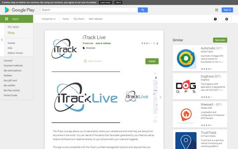 iTrack Live - Apps on Google Play