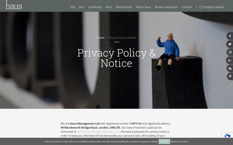 Privacy Policy & Notice | Haus Management - Haus Properties