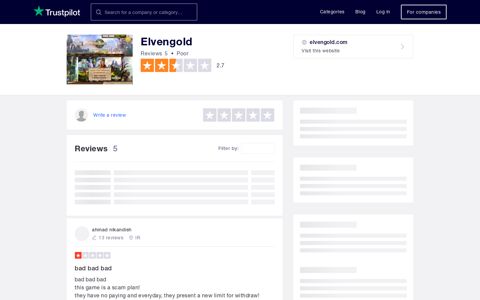 Elvengold Reviews | Read Customer Service Reviews of ...