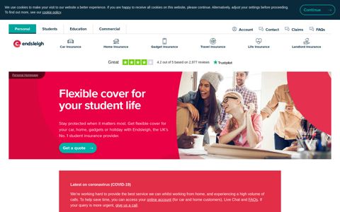 Endsleigh: The UK's No. 1 Student Insurance Provider