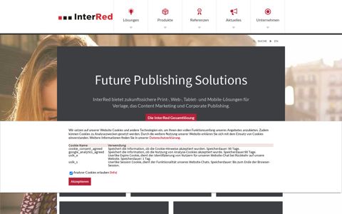 InterRed - CMS - Redaktionssystem - Multi Channel Publishing