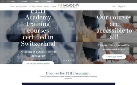 FHH Academy: Homepage
