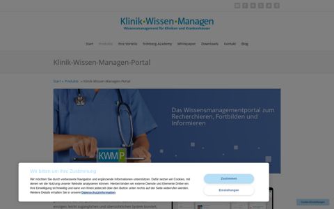 Klinik-Wissen-Managen-Portal