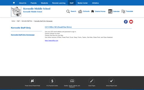 GCS Office 365 (Email/One Drive) - Guilford County Schools