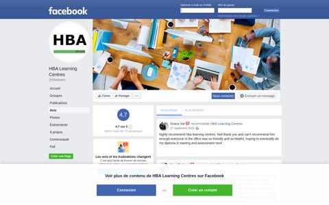 HBA Learning Centres - Reviews | Facebook
