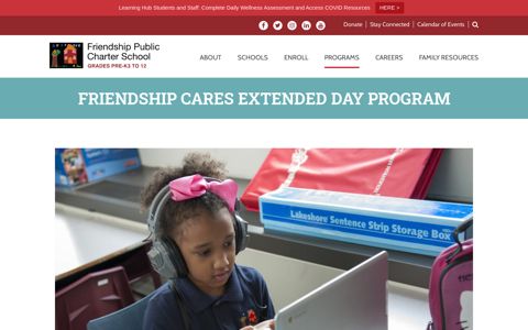 Friendship Cares Extended Day Program - Friendship Public ...