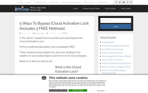 How To Bypass iCloud Activation Lock (3 FREE Ways) - iChimp