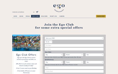 Join the Ego Club for exclusive offers, promotions and deals at ...