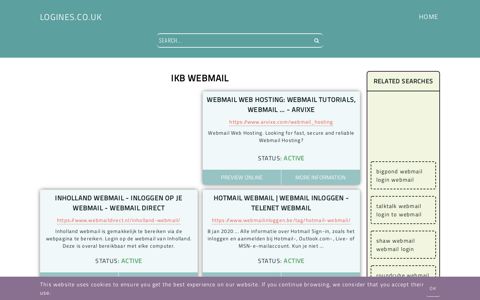 ikb webmail - General Information about Login - Logines.co.uk