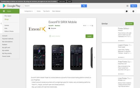 ExxonFX SIRIX Mobile - Apps on Google Play