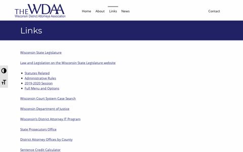 Links – The Wisconsin District Attorneys Association