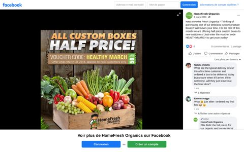 HomeFresh Organics - Facebook