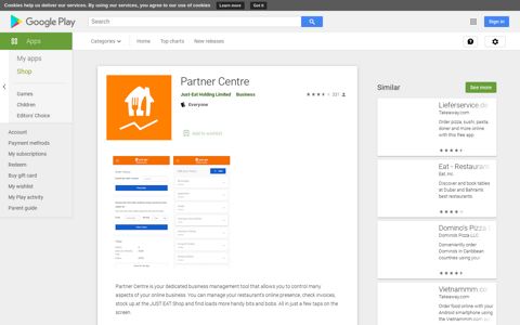 Partner Centre – Apps on Google Play