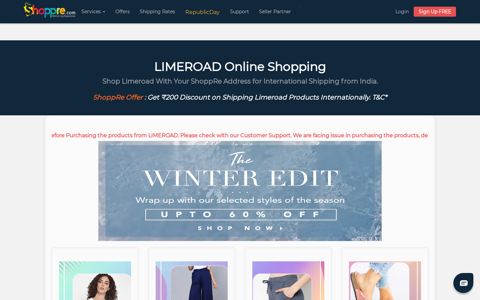Limeroad Online Shopping from India | ShoppRe | Shop Now‎