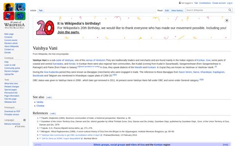 Vaishya Vani - Wikipedia